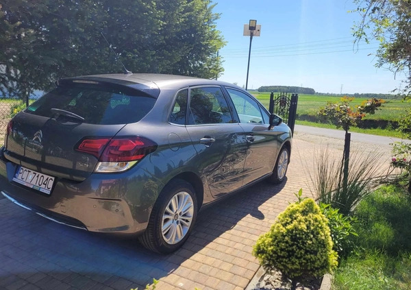 Citroen C4 cena 39500 przebieg: 173499, rok produkcji 2018 z Czarnków małe 56